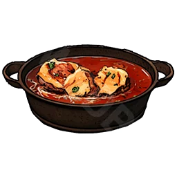 Meat in Tomato-Wine Sauce