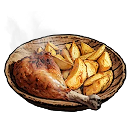 Spicy “Chicken” with Sweet Potato