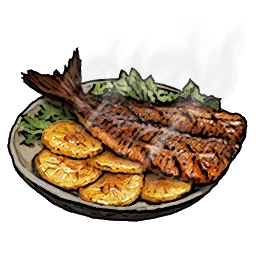 Fish and Tostones