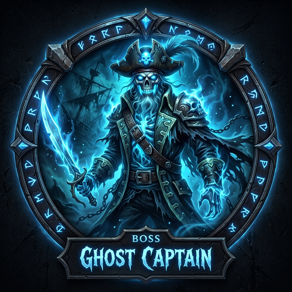 Ghost Captain - Windrose Boss